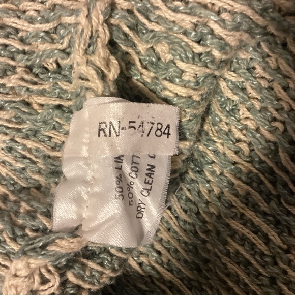 Joseph Abbound Mens Linen & Cotton Sweater Hand Framed in Scotland size large - Picture 8 of 10